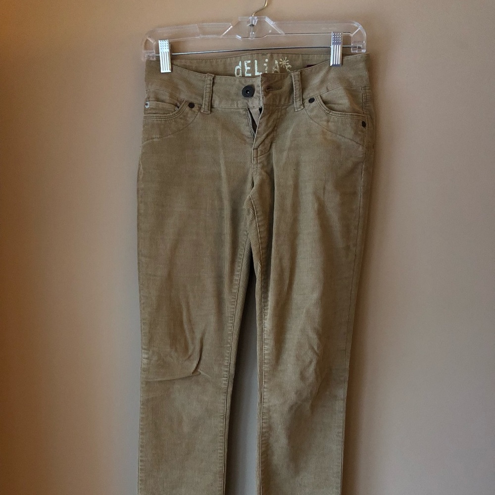 Brown corduroys